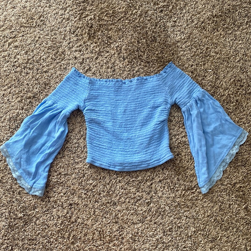 Hollister cropped tube top
